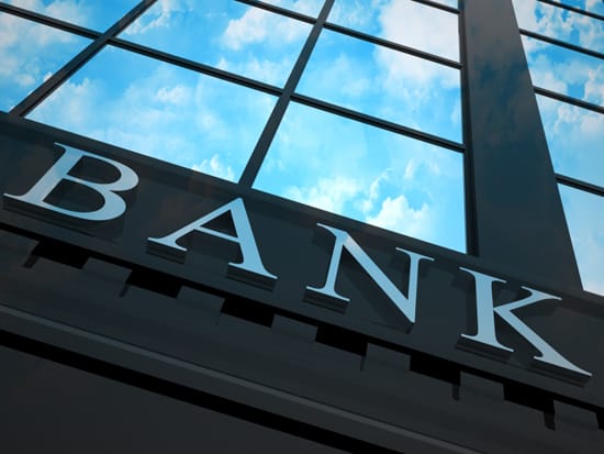 Fasad till storbank